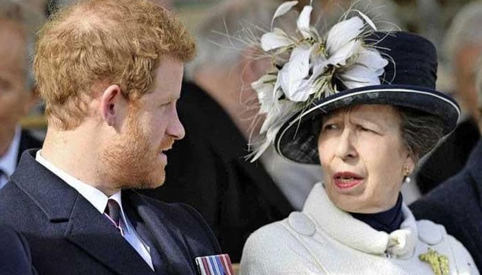 Princess Anne admires Prince Harry due to similar spare positions