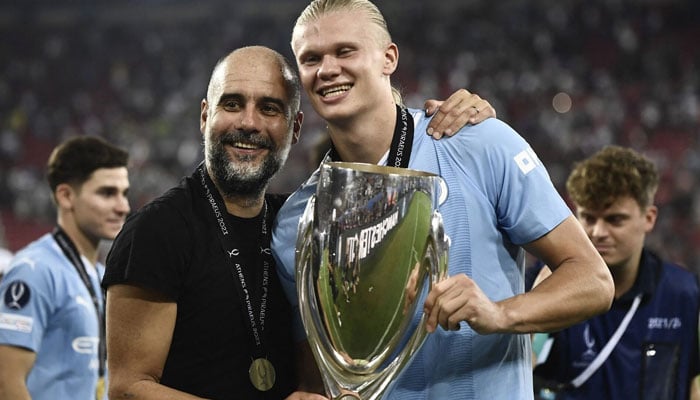 Manchester City seize maiden UEFA Super Cup in dramatic penalty shootout vs Sevilla. The Telegraph