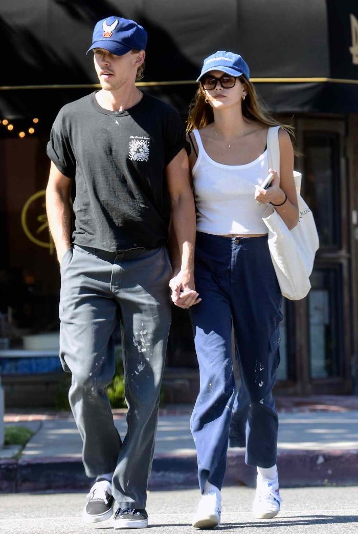Kaia Gerber and Austin Butler celebrate birthday with LA lunch date