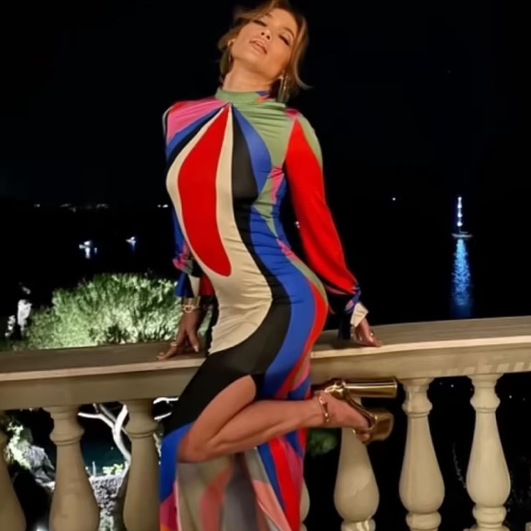 Jennifer Lopez stuns while enjoying vacation in new photos
