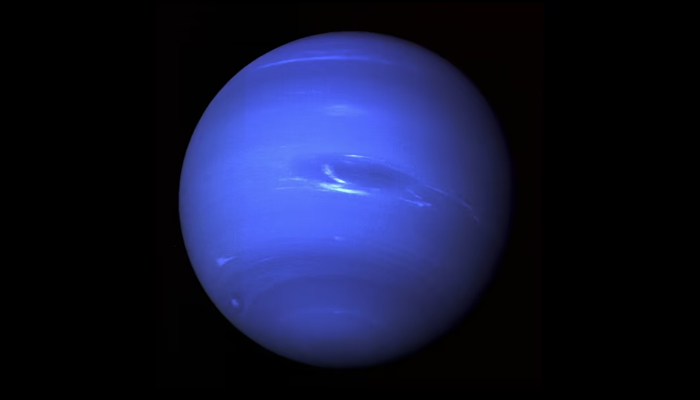 The solar systems ice giant Neptune can be seen in this picture. — Nasa/JPL
