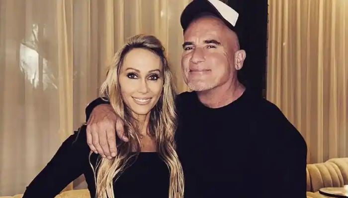 Tish Cyrus mother of Miley Cyrus marries Dominic Purcell in Malibu ceremony