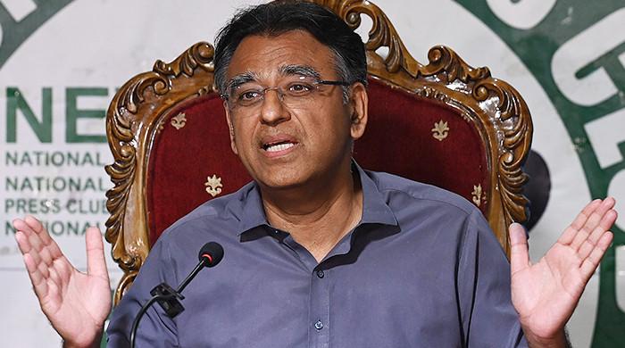 Cipher case: Asad Umar 'arrested' from Islamabad
