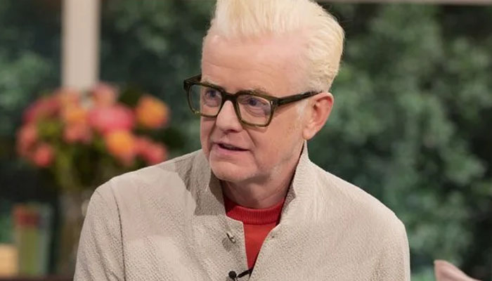 The image shows radio Dj Chris Evans. — AFP