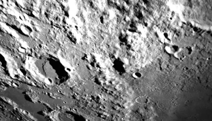 One of the latest images sent by the Vikram lander—Isro