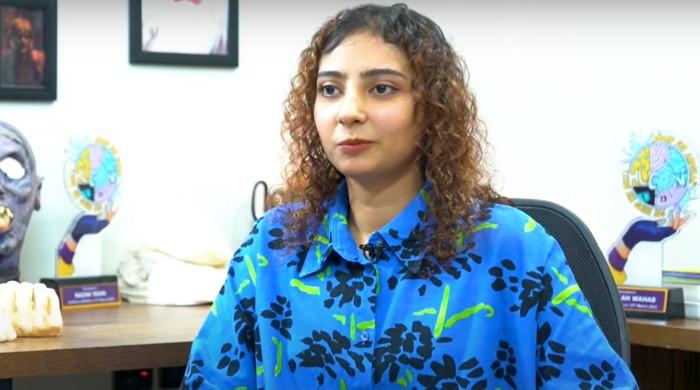 Female SFX Artist behind Jibran's look in Geo’s JinZada Female SFX Artist behind Jibran's look in Geo’s JinZada