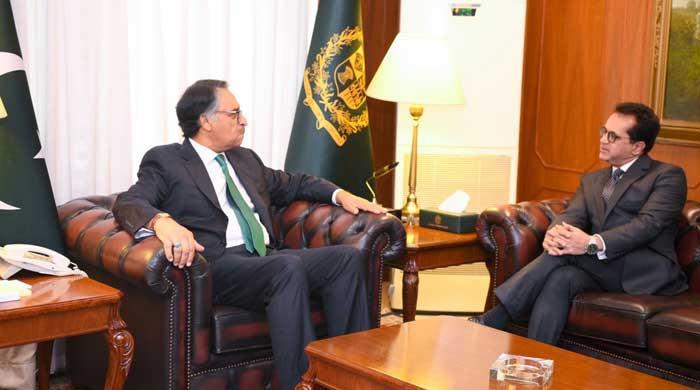 Ambassador-designate to Iran calls on caretaker FM Jalil Abbas Jilani