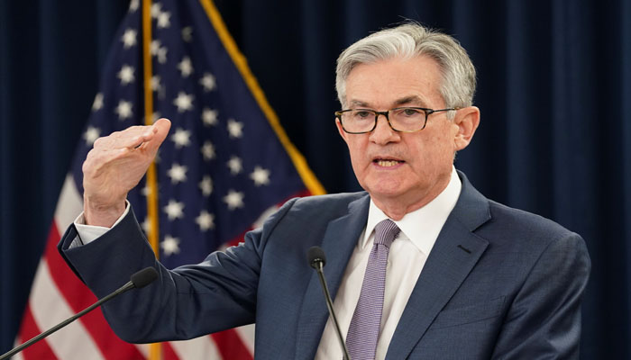 The image shows US Federal Reserve Chairman Jerome Powell. — Reuters