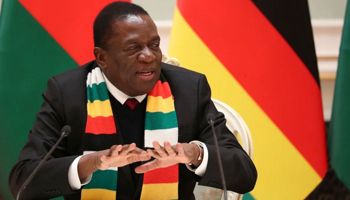 Zimbabwes President Emmerson Mnangagwa has been reelected for a second term. — Reuters