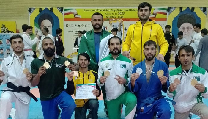 Pakistans judo team. — Judo Federation