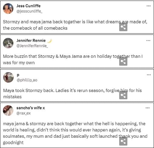 Fans ecstatic as Maya Jama and Stormzy confirm rekindled romance  (MailOnline)
