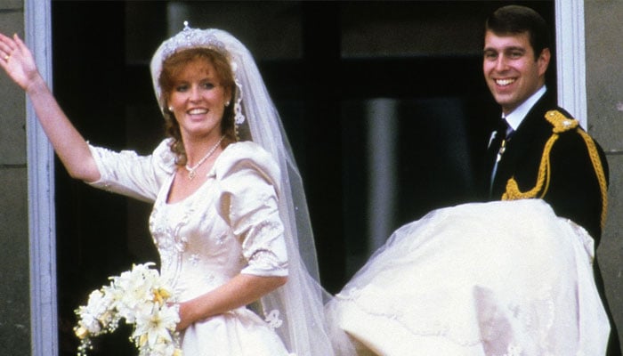 Sarah Ferguson was totally in love with handsome Prince Andrew on wedding