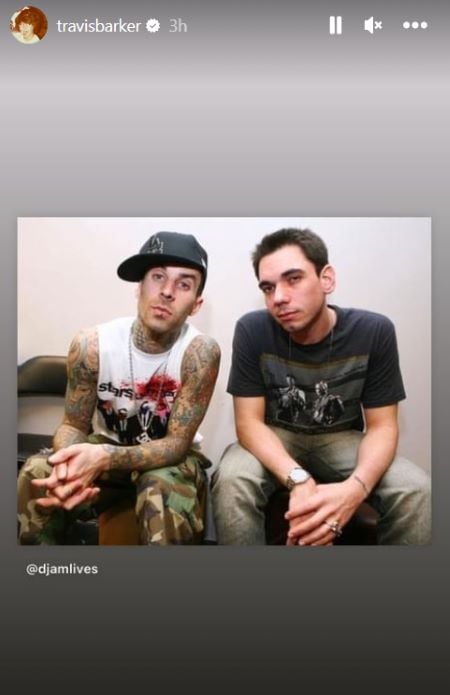 Travis Barker pays tribute to DJ AM, remembering their musical journey