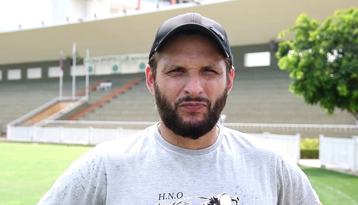 Former Pakistan captain Shahid Afridi. — PCB