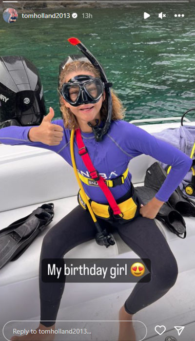 Tom Holland gushes over girlfriend Zendaya with sweet birthday wish