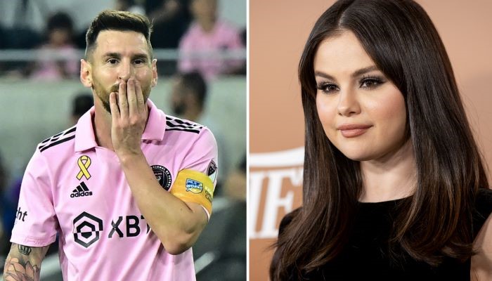 Selena Gomezs reaction to Lionel Messis near-miss against LAFC goes viral