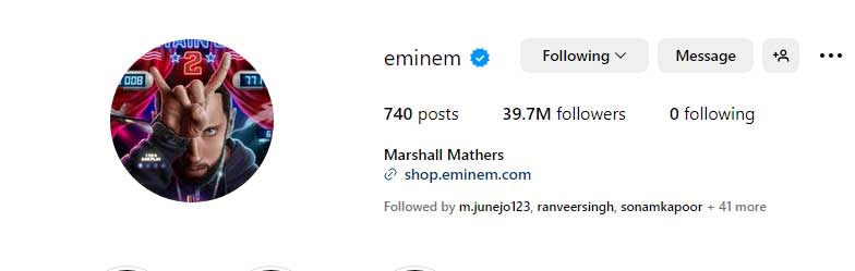 Eminem about to hit a new milestone