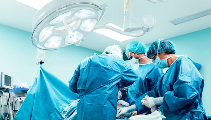 A surgical instrument was unknowingly left inside a mans stomach for four days. —Twitter@123rf.file