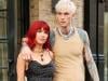 Megan Fox debuts flaming red hair on rare outing with Machine Gun Kelly 