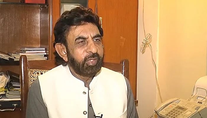 Exchange Companies Association of Pakistan (ECAP) Chairman Malik Bostan. — Screengrab