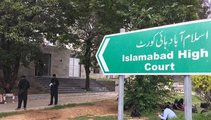 Signboard of the Islamabad High Court (IHC) — Geo.tv/File