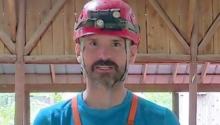 Mark Dickey, the US caver who is currently trapped near Morca, poses in Mentone, Alabama, US, May 12, 2023.—Reuters