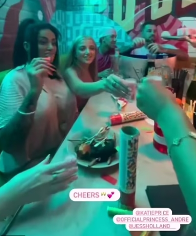 Katie Prices daughter Princess photographed with shot glass: underage drinking?