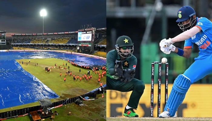 Pakistan vs India match on Sunday, September 10, 2023. — AFP