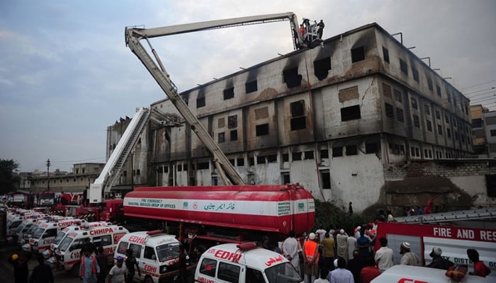 More than 260 workers were burnt alive in the multi-storey building of the Ali Enterprises garment factory on September 11, 2012. — AFP/File