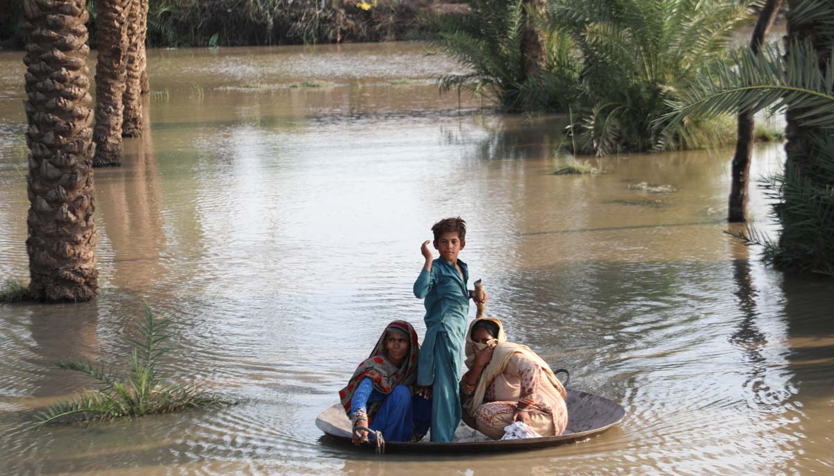 Heavy monsoon rains caused floods and landslides across Pakistan in August 2022, affecting 360,000 people. — OCHA/Pierre Peron