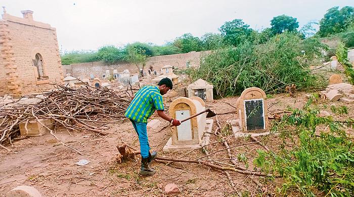 The mammoth task of restoring Karachi's largest Jewish cemetery The mammoth task of restoring Karachi's largest Jewish cemetery