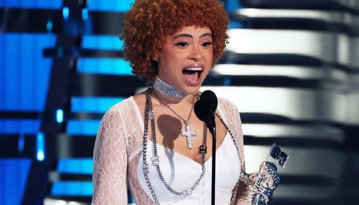 Ice Spice gets emotional while receiving Best New Artist nod at 2023 MTV VMAs