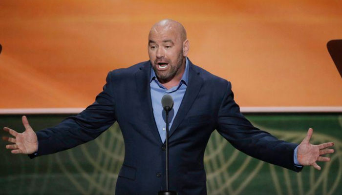 UFC fight promoter Dana White speaks on behalf of his friend, Republican presidential nominee Donald Trump, during the second session of the Republican National Convention in Cleveland, Ohio, US July 19, 2016.—Reuters