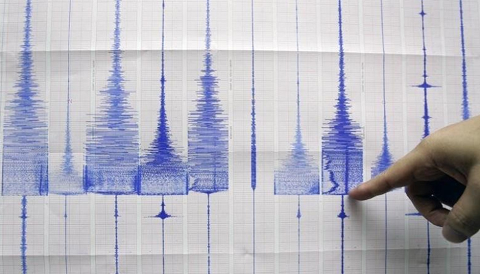 A Richter scale mearing the intensity of an earthquake. — Reuters/File