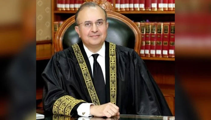 Senior Supreme Court judge Syed Mansoor Ali Shah. — Supreme Court of Pakistans website