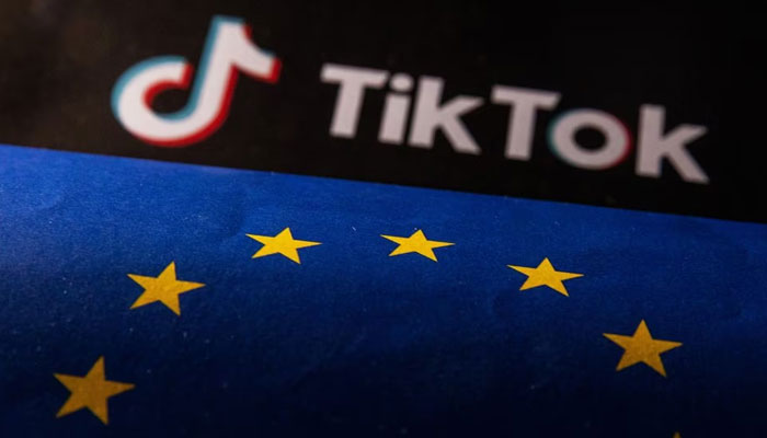 The EU flag and TikTok logo are seen in this illustration taken, on June 2, 2023. — Reuters/File