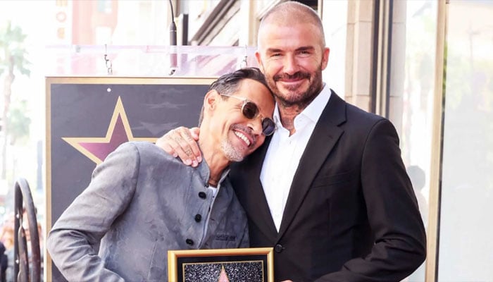 David Beckham drops gushing tribute for ‘brother’ Marc Anthony: ‘We laugh as one’