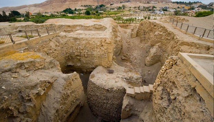 Tell al-Sultan in Jericho is an archaeological site with remains dating back to 10,000 BC.—X@ancientorigins
