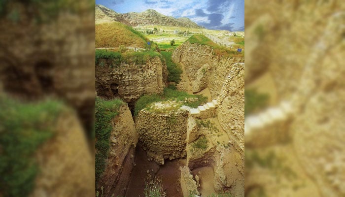 Tell al-Sultan in Jericho is an archaeological site with remains dating back to 10,000 BC.—X@ancientorigins