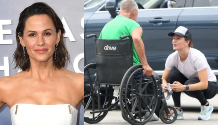 Jennifer Garner and paparazzo team up to help a homeless man