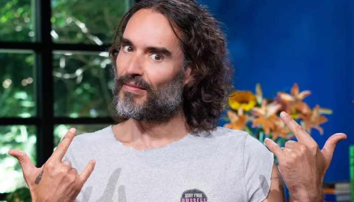 Russell Brand gets roasted on-camera for being a predator, quits show