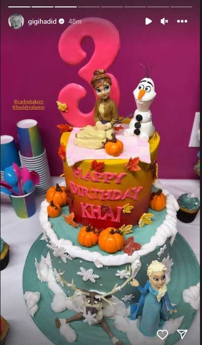 Gigi Hadid feston ditëlindjen e vajzave pa Zayn Malik