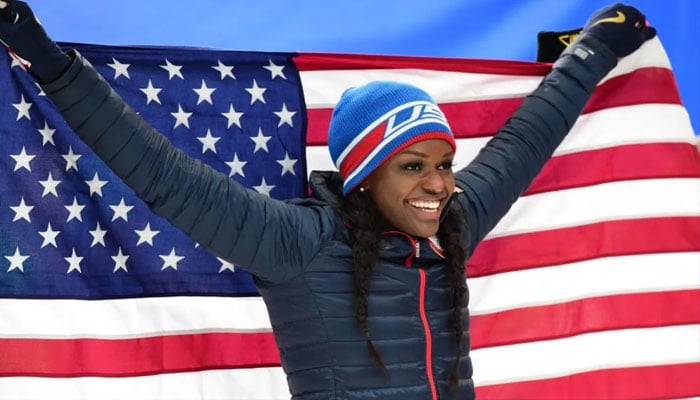Aja Evans, a renowned bobsled medalist.-AFP/file