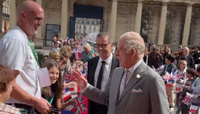 Fans gather outside Bordeaux city as King Charles wraps up visit to France