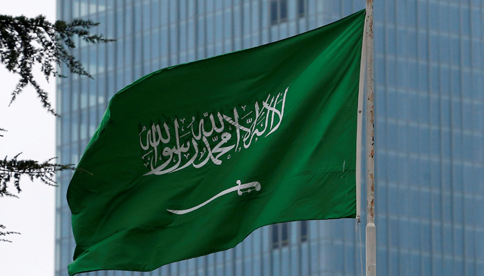 A Saudi flag flutters atop Saudi Arabias consulate in Istanbul, Turkey October 20, 2018. — Reuters