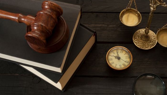 A representational image of a gavel, scales and books. — Canva
