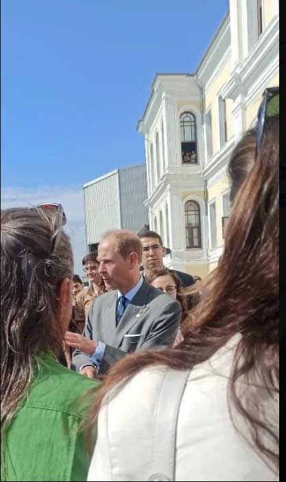 Prince Edward in Turkey to perform royal duties