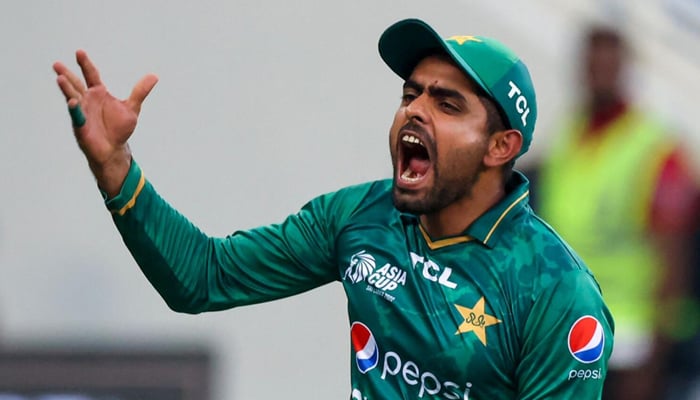 Pakistan skipper Babar Azam. — AFP/File
