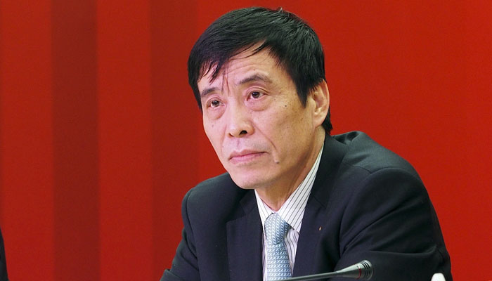 Chen Xuyuan, former head of the Chinese Football Association. — X@cgtn