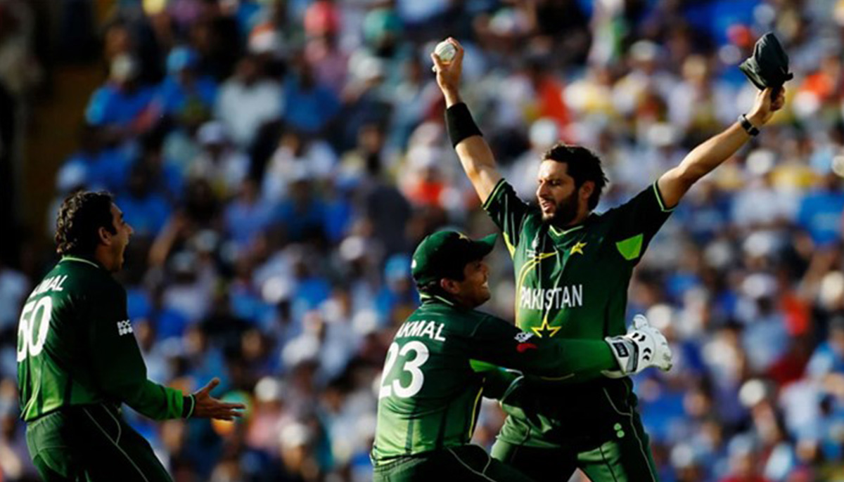 Shahid Afridi led Pakistan in 2011 World Cup. – AFP
